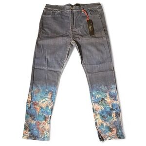 VIE+RICHE Men’s Dip‑Dye Jeans, Size 42, NWT, $100 👖🎨🔥